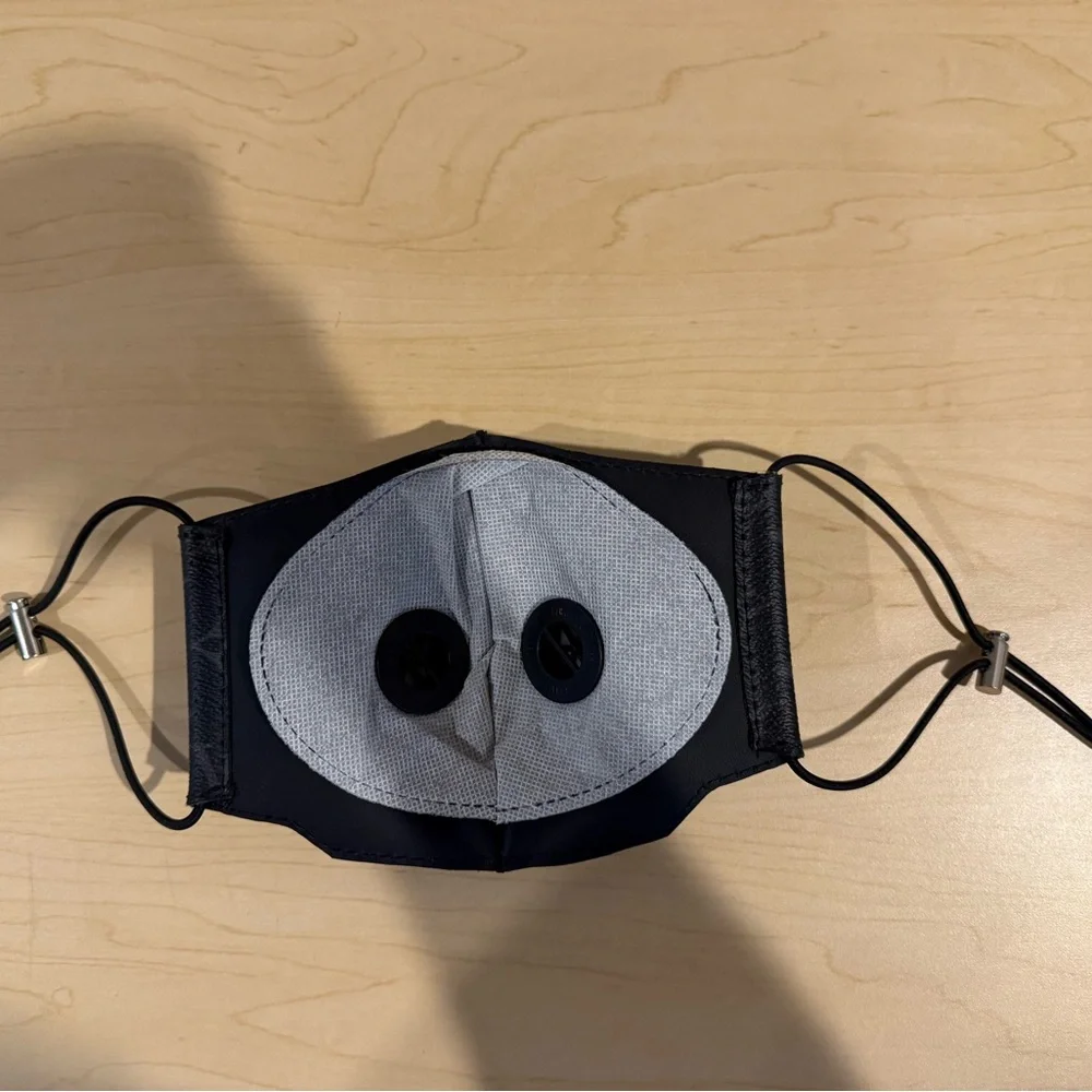 Louis Vuitton Monogram Black Face Mask